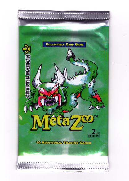 2021 MetaZoo: Cryptid Nation 2nd Edition Booster Pack
