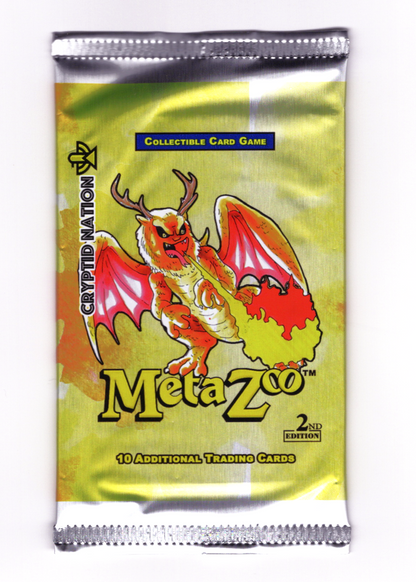 2021 MetaZoo: Cryptid Nation 2nd Edition Booster Pack