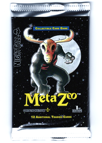 2021 MetaZoo Nightfall 1st Edition Booster Pack