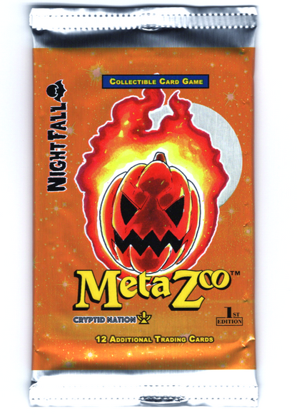 2021 MetaZoo Nightfall 1st Edition Booster Pack
