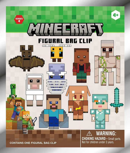 Minecraft - Series 4 - Figural Bag Clip - Blind Bag