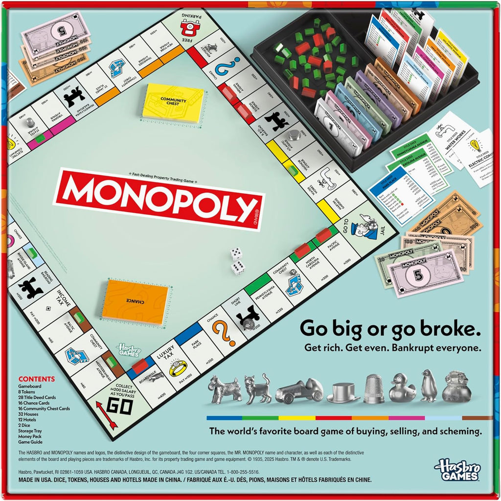 Monopoly Board Game - Classic - Papa Joey's Collectibles