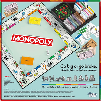 Monopoly Board Game - Classic - Papa Joey's Collectibles