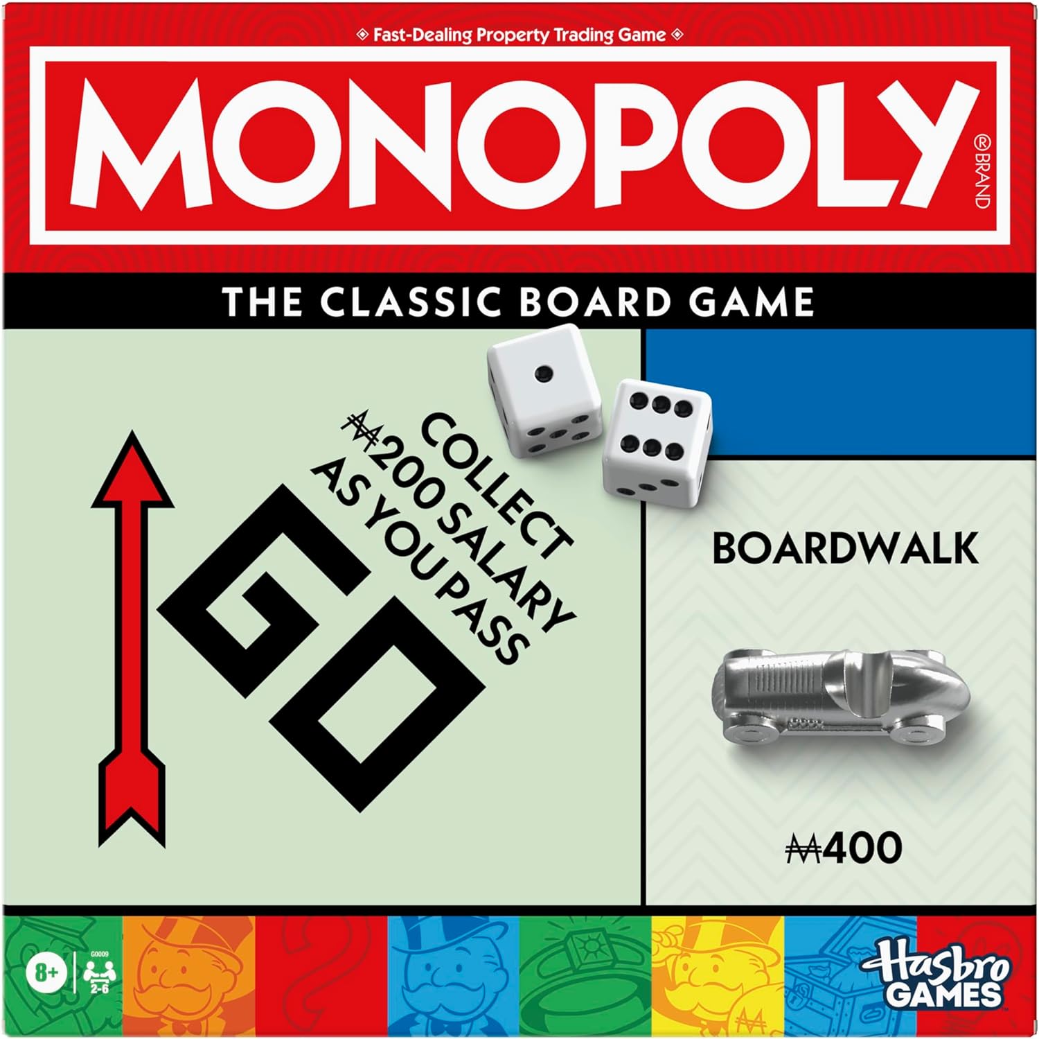 Monopoly Board Game - Classic - Papa Joey's Collectibles