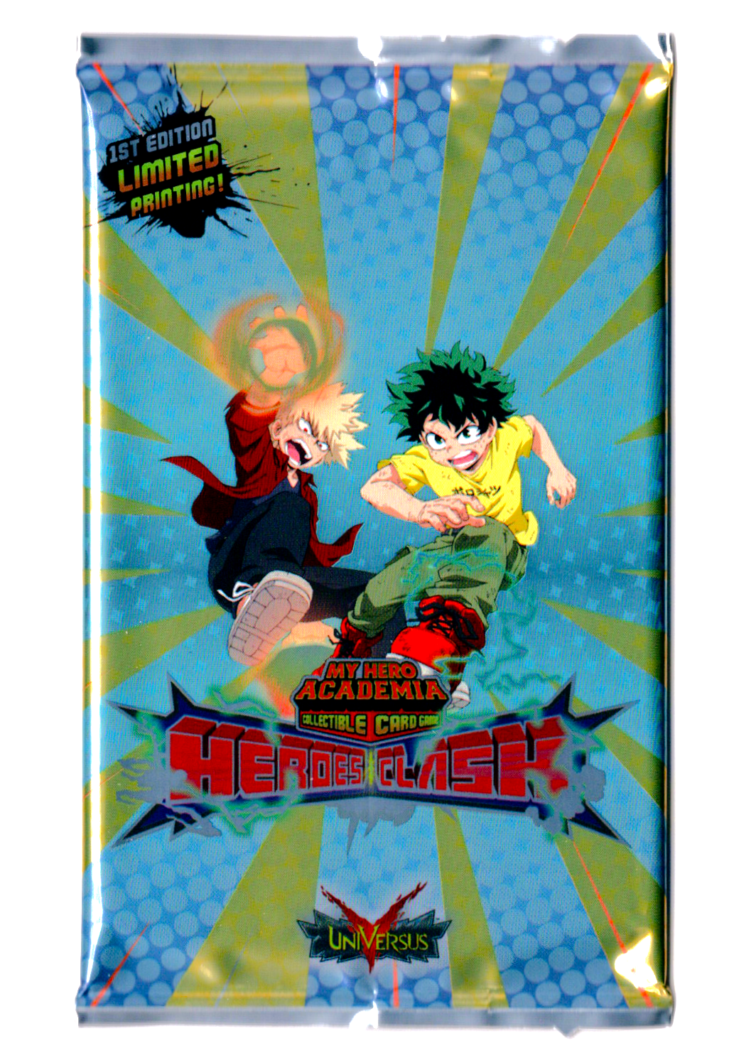2022 UniVersus TCG: My Hero Academia—Heroes Clash [1st Edition] Booster Pack