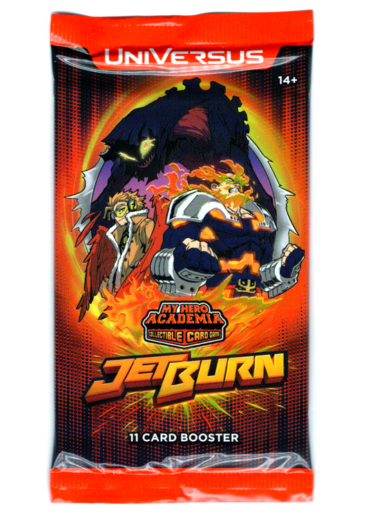 2023 UniVersus TCG: My Hero Academia—Jet Burn Booster Pack