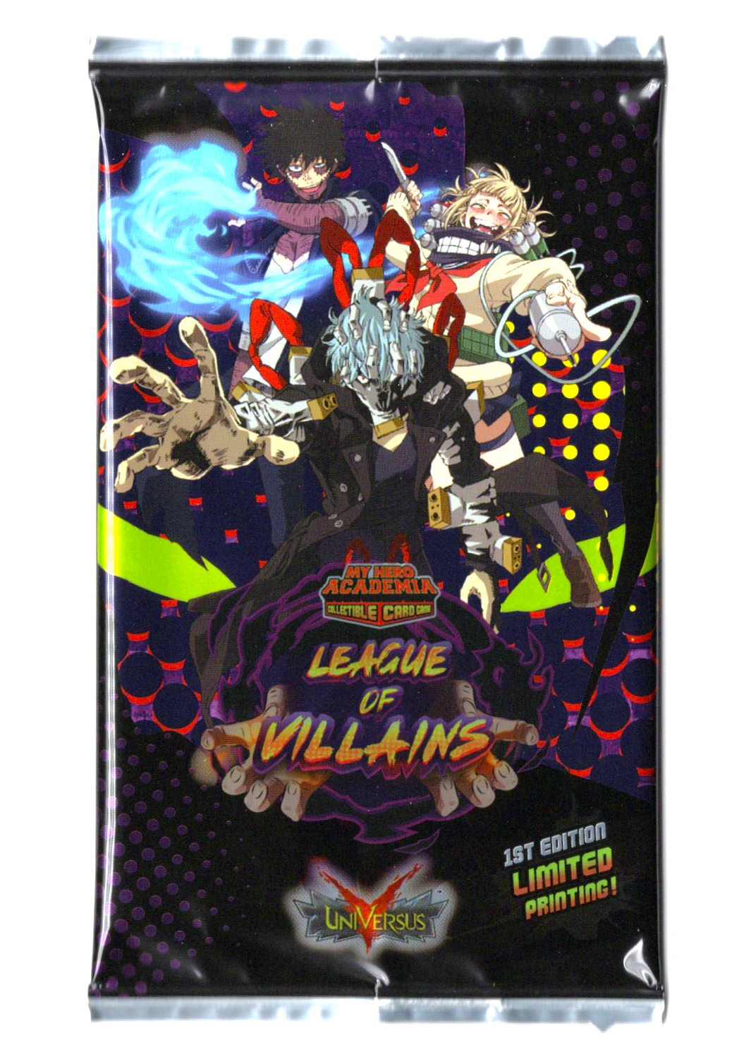 2022 UniVersus TCG: My Hero Academia—League of Villains [1st Edition] Booster Pack