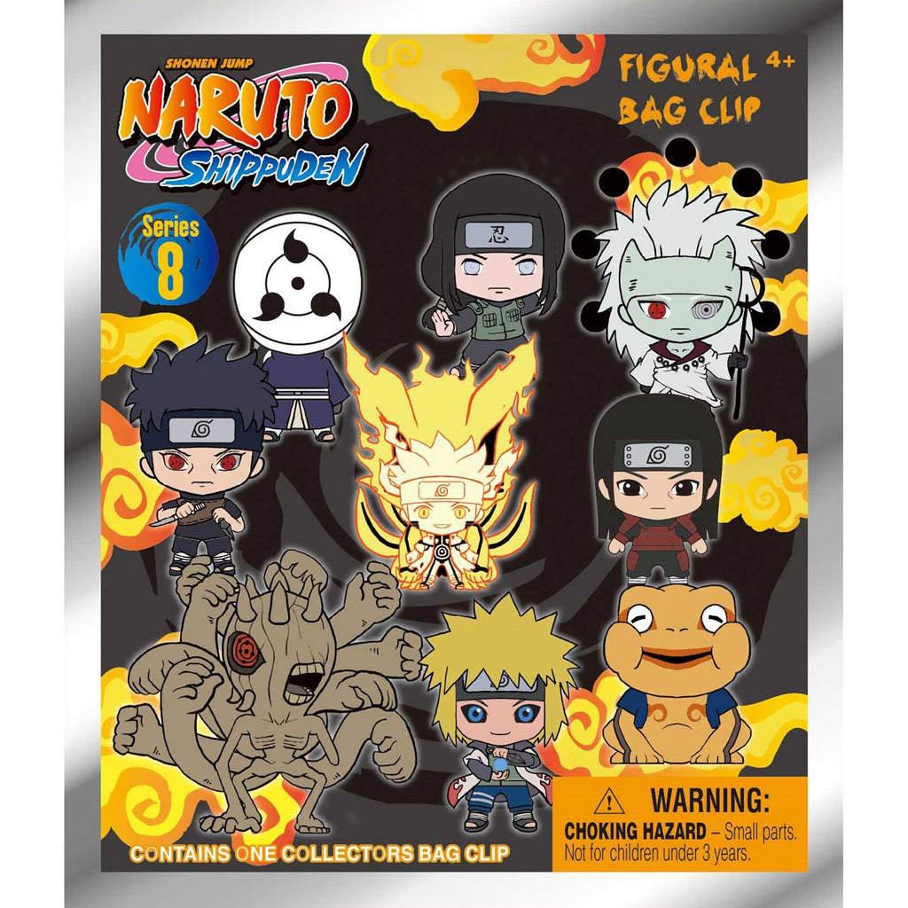 Naruto Series 8 3D Foam Clip Blind Bag