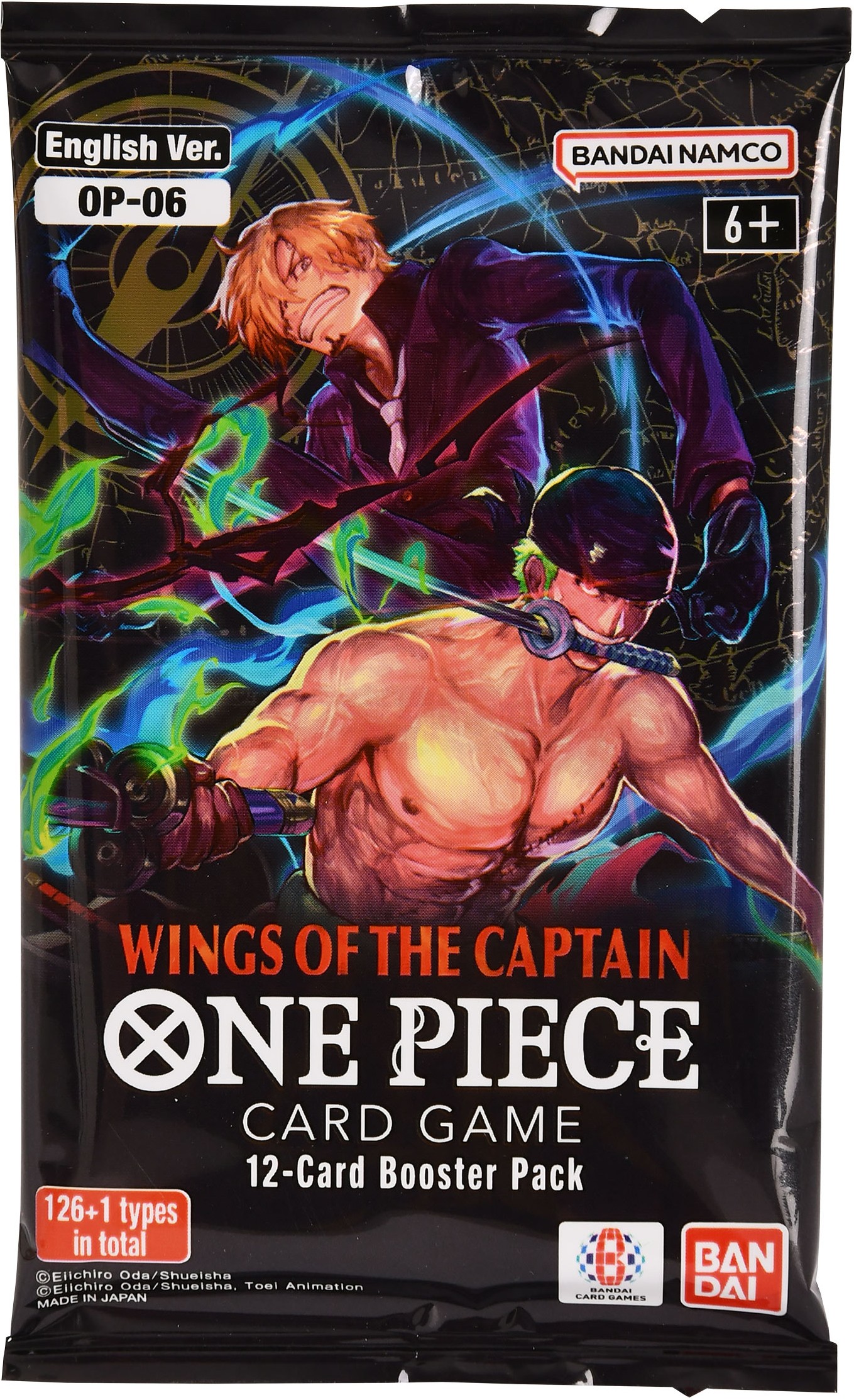 One Piece Card Game: Wings of the Captain (OP-06) Booster Pack