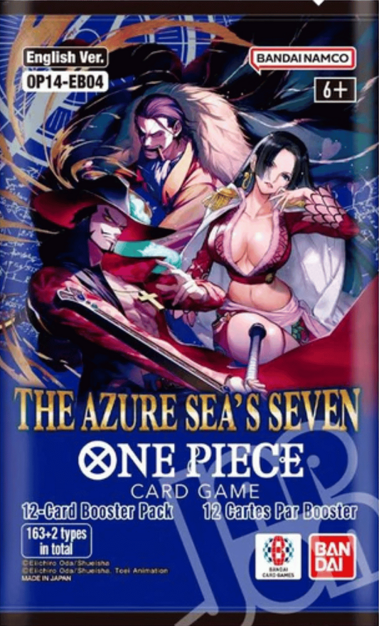 One Piece Card Game: The Azure Sea's Seven (OP14-EB04) Booster Pack