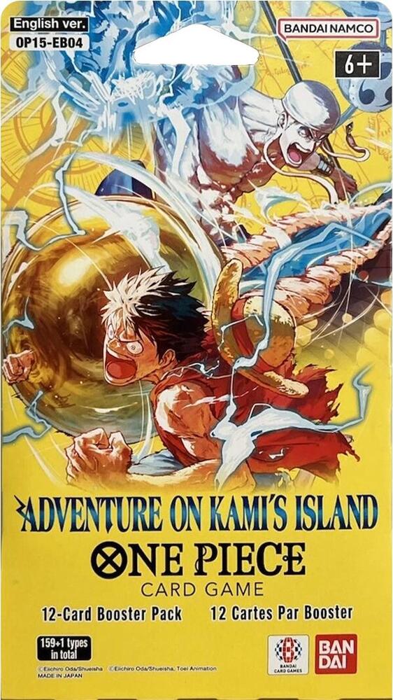 One Piece Card Game: Adventure on Kami's Island (OP15-EB04) - Sleeved Booster Pack -
