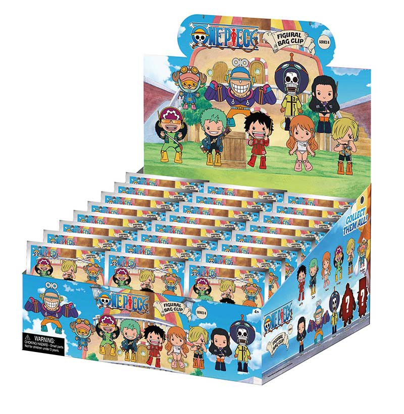 One Piece Series 6 3D Foam Bag Clip Blind Bag