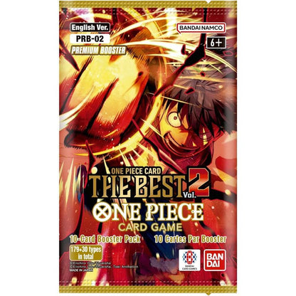 2025 One Piece Card Game: Premium Booster -The Best- Vol.2 (PRB-02) Booster Pack