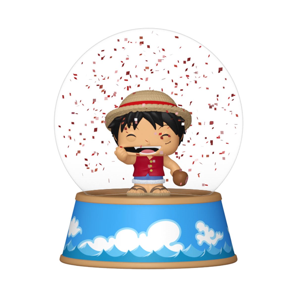 One Piece Mini Glitter Globe
