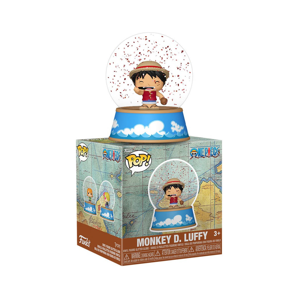 One Piece Mini Glitter Globe