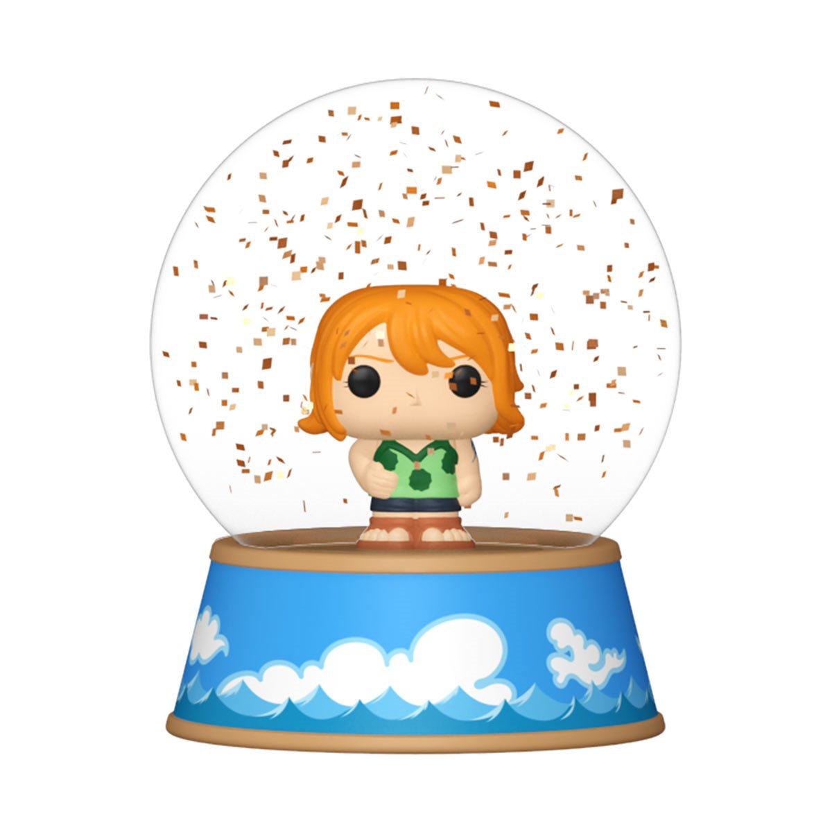 One Piece Mini Glitter Globe
