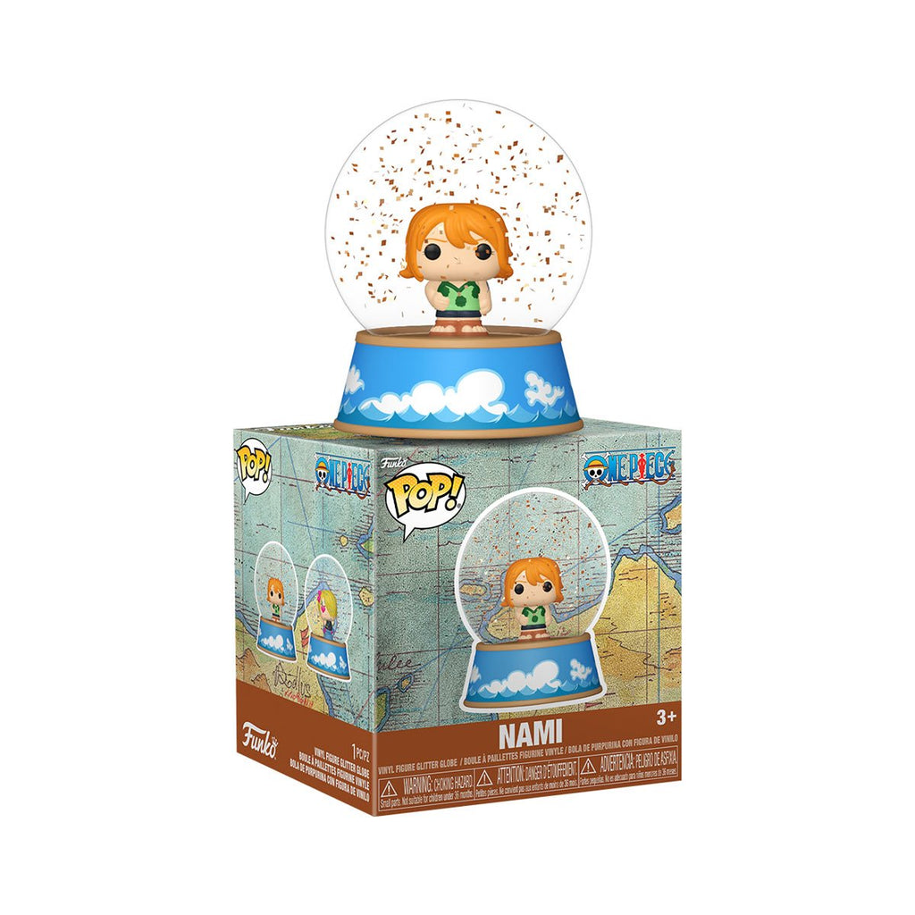 One Piece Mini Glitter Globe