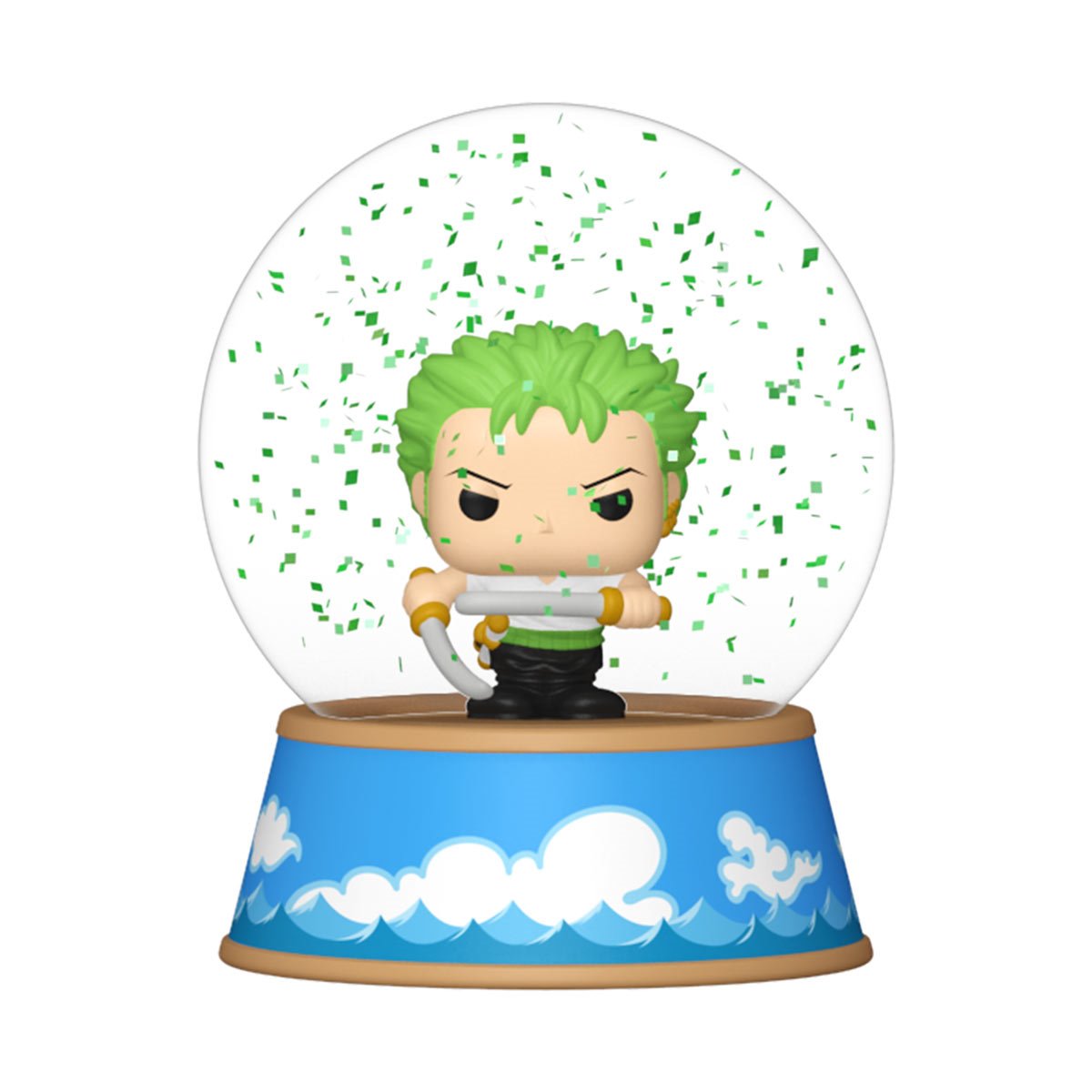 One Piece Mini Glitter Globe