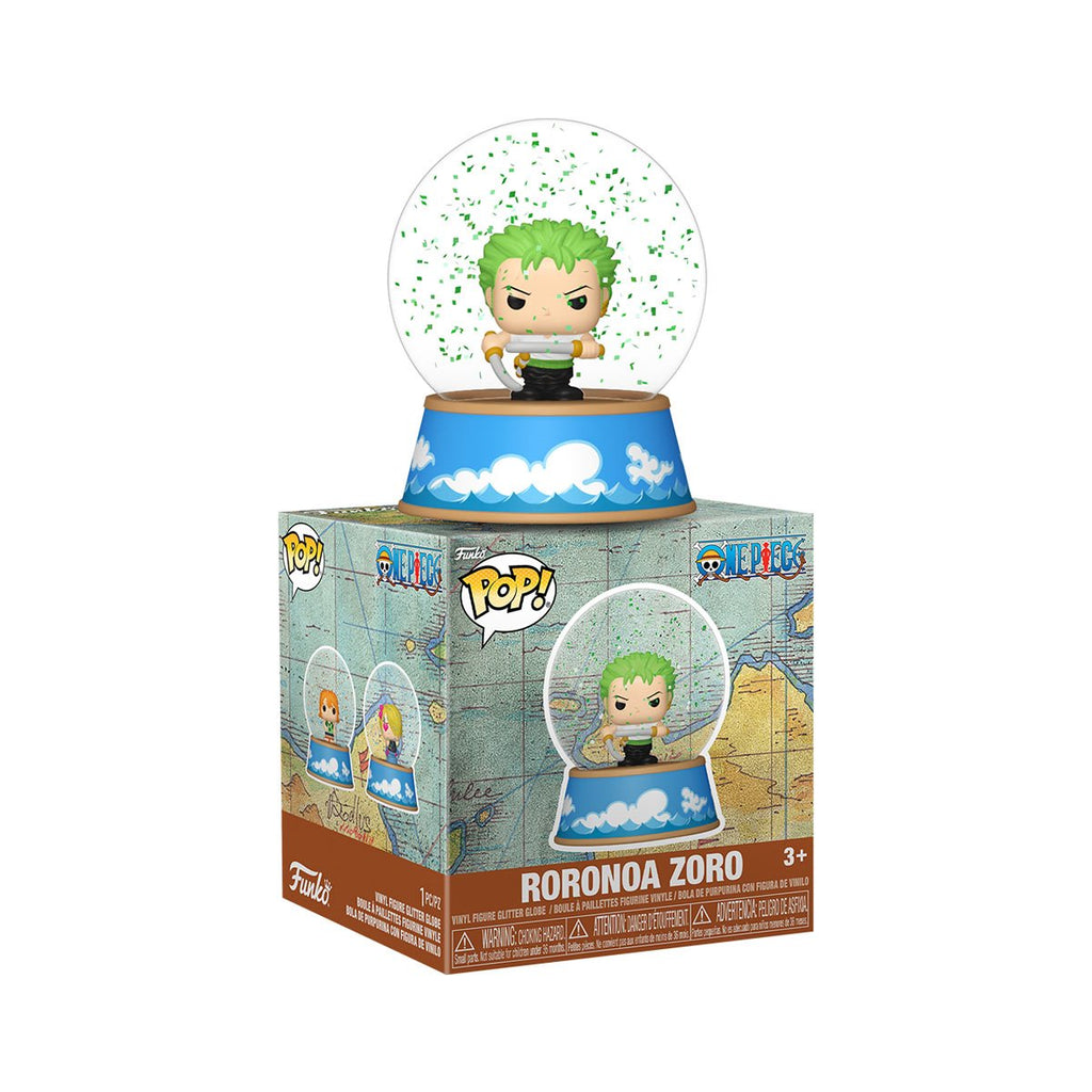 One Piece Mini Glitter Globe