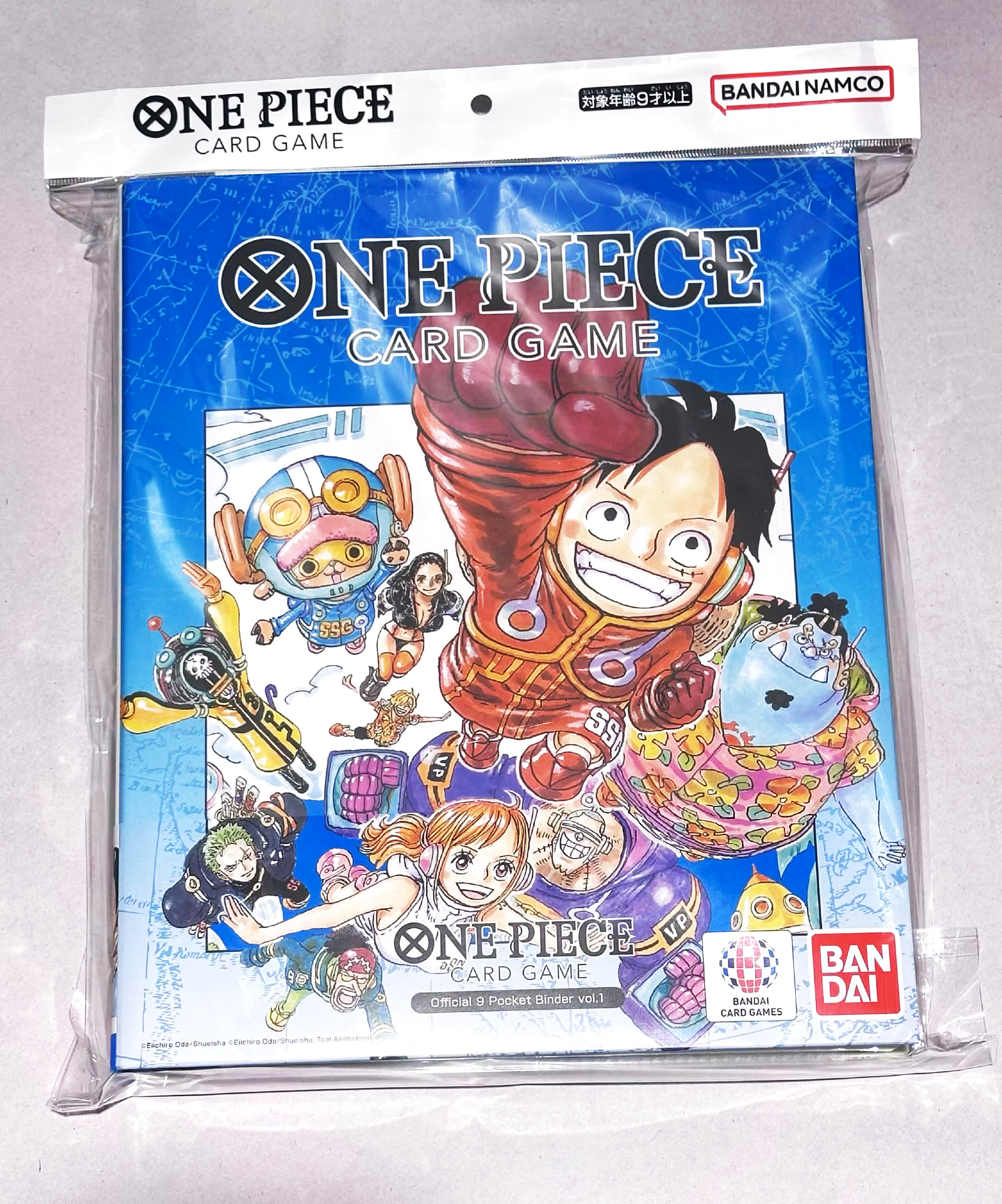 ONE PIECE Card Game Official 9 Pocket Binder Vol.1