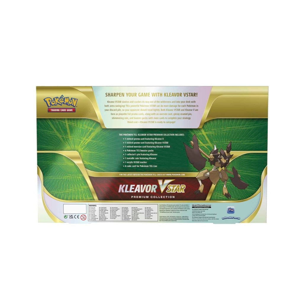 2022 Pokémon TCG: Kleavor VSTAR Premium Collection (International)