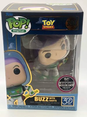 POP! Digital—Toy Story—Buzz With Darts #398—(Legendary 2025 Set 1)