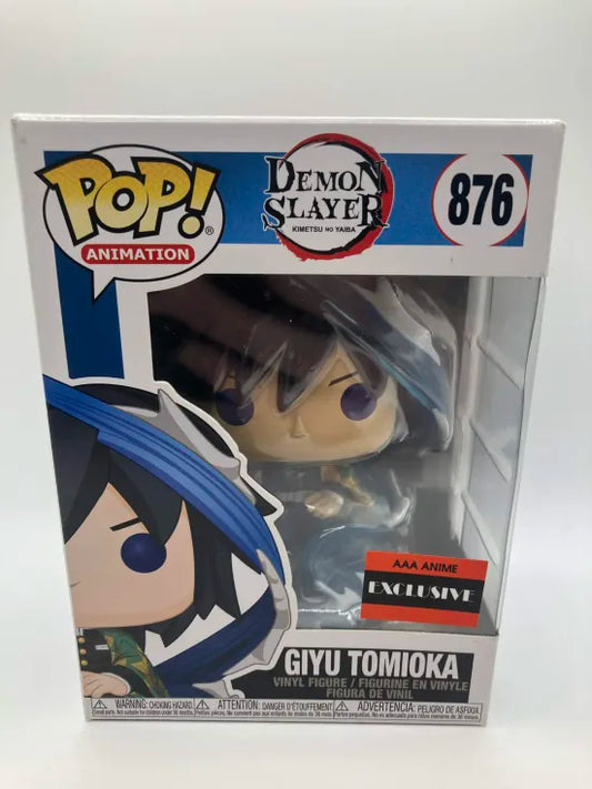 POP! Animation—Demon Slayer—Giyu Tomioka #876—(AAA Anime Exclusive)