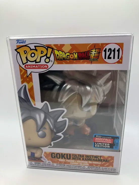 POP! Animation—Dragon Ball Super—Goku (Ultra Instinct with Kamehameha) #1211—(2022 Fall Convention)