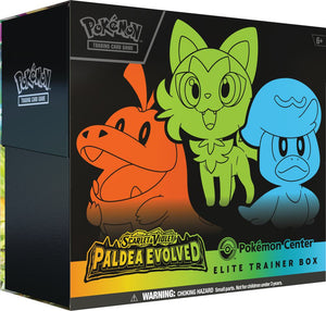 Pokemon TCG: Scarlet & Violet—Paldea Evolved Pokemon Center Elite Trainer Box