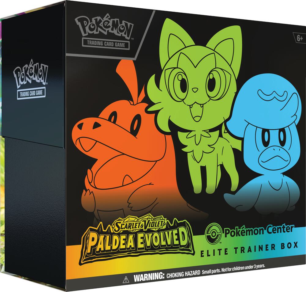 Pokemon TCG: Scarlet & Violet—Paldea Evolved Pokemon Center Elite Trainer Box