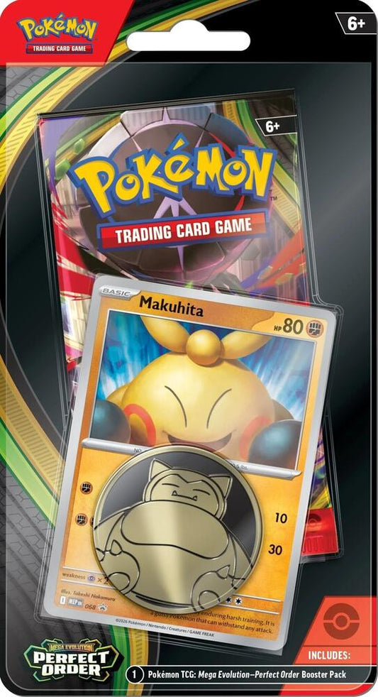 2026 Pokemon TCG: Perfect Order Single Pack Blister [Makuhita]