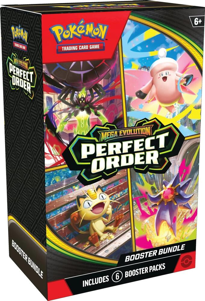 2026 Pokémon TCG: Mega Evolution—Perfect Order Booster Bundle