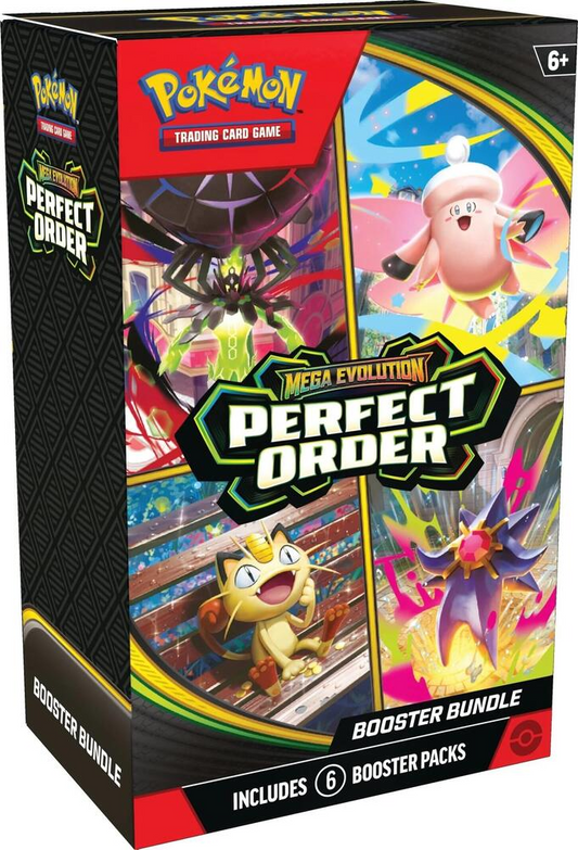 2026 Pokémon TCG: Mega Evolution—Perfect Order Booster Bundle