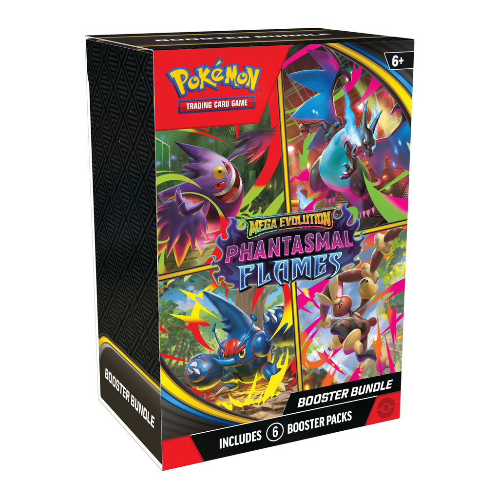 Pokémon TCG: Mega Evolution—Phantasmal Flames Booster Bundle