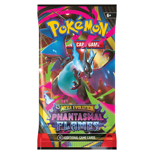 2025 Pokémon TCG: Mega Evolution—Phantasmal Flames Booster Pack