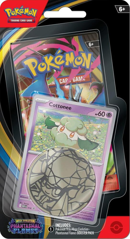 Pokémon TCG: Mega Evolution—Phantasmal Flames Single Pack Blister