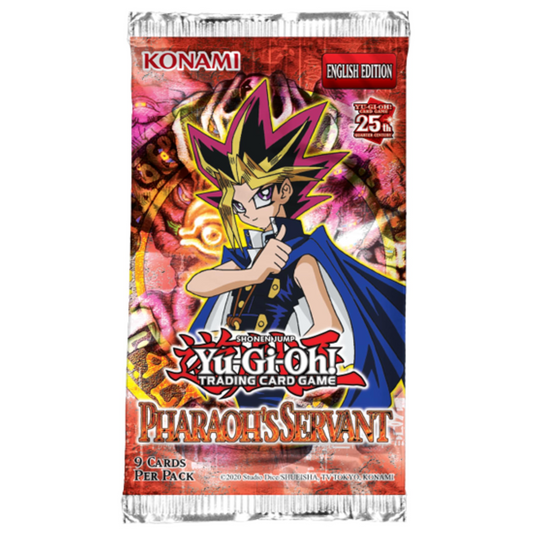 2023 YuGiOh! Pharaoh's Servant 25th Quarter Century Booster Pack