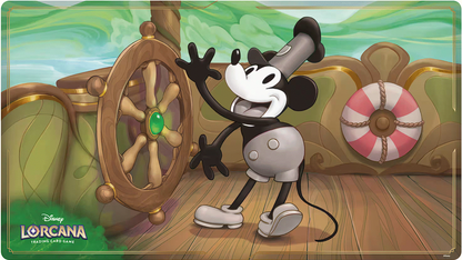 2023 Disney Lorcana TCG: Mickey Mouse "Steamboat Pilot" Playmat