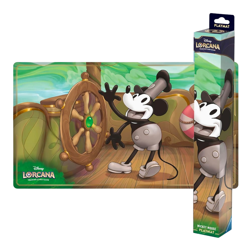 2023 Disney Lorcana TCG: Mickey Mouse "Steamboat Pilot" Playmat