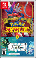 Pokémon Scarlet + The Hidden Treasure of Area Zero (Nintendo Switch) - Pre-Owned (DLC Not Included)