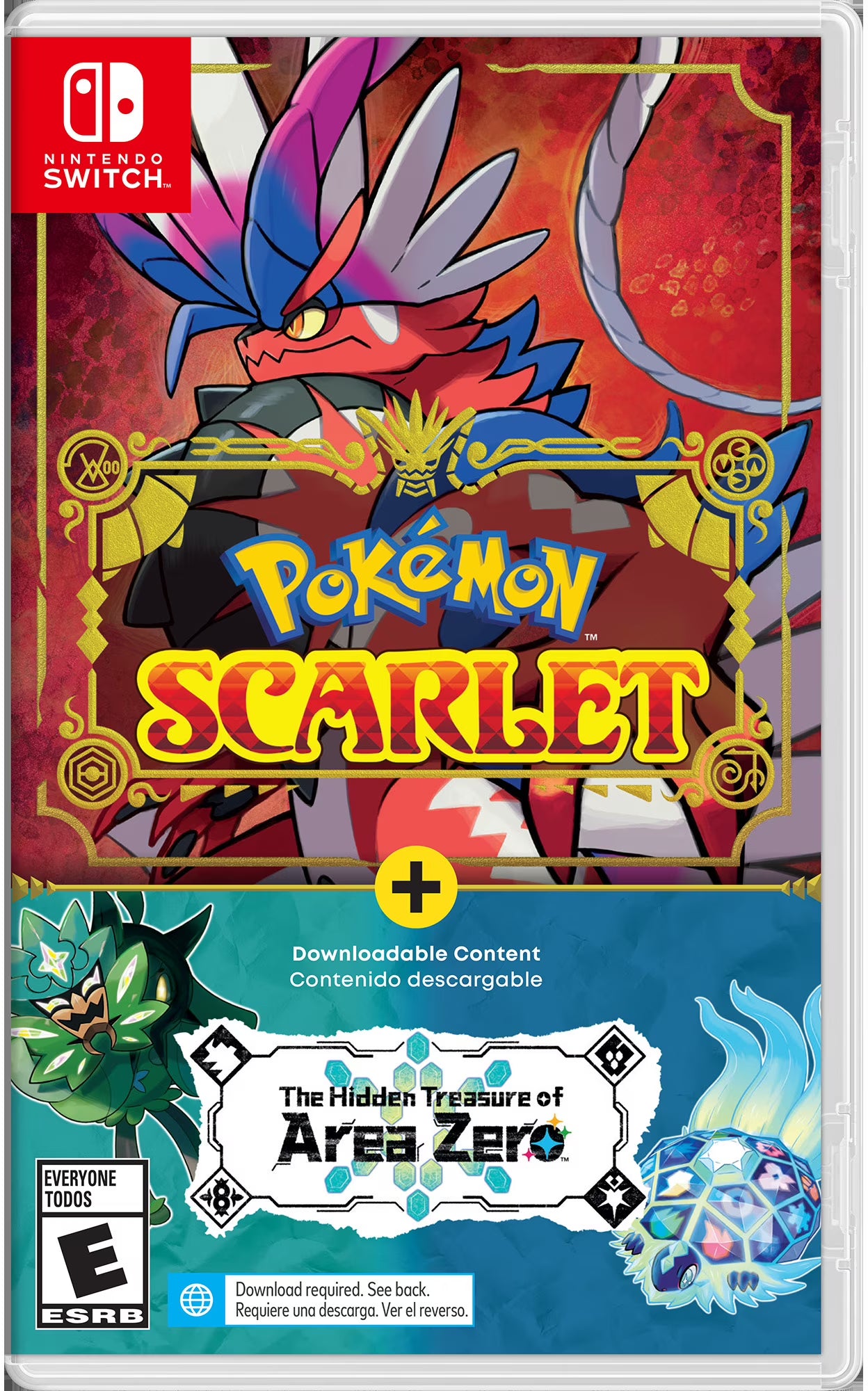 Pokémon Scarlet + The Hidden Treasure of Area Zero (Nintendo Switch) - Pre-Owned (DLC Not Included)