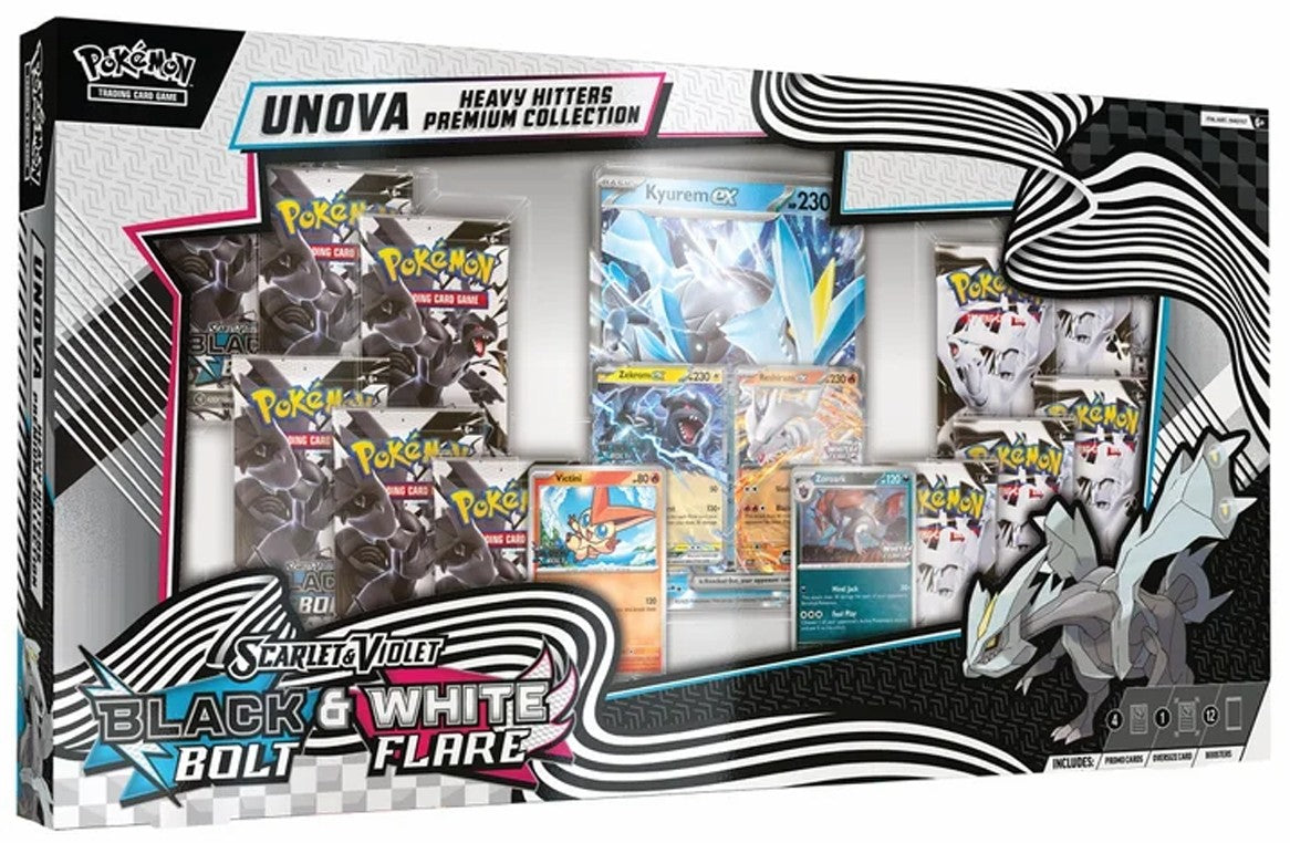 2025 Pokémon TCG: Unova Heavy Hitters Premium Collection