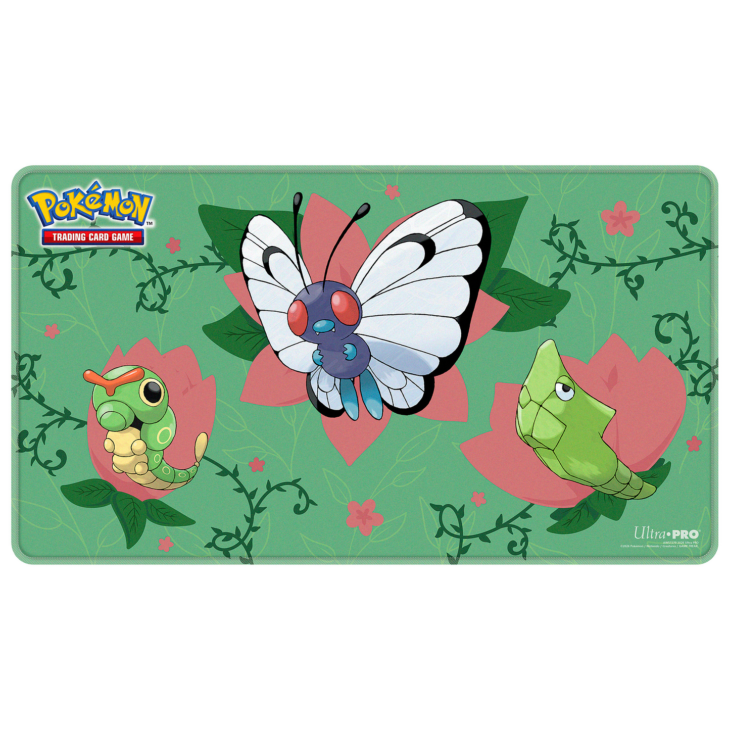 Ultra PRO—Pokémon: "Caterpie Evolutions" Stitched Playmat
