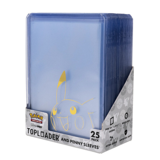 Ultra PRO—Pokémon: Pikachu Toploader and Penny Sleeves Combo Pack