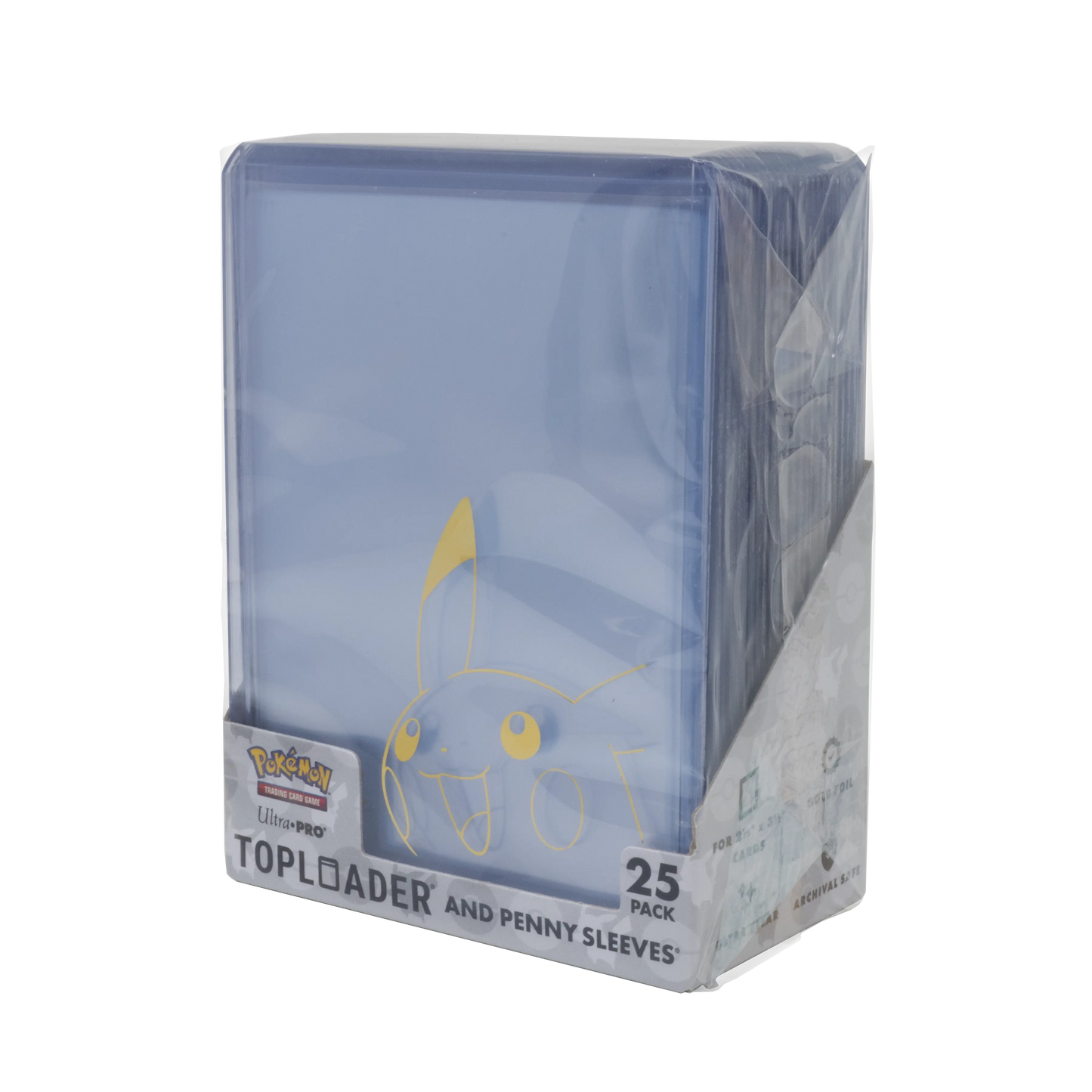 Ultra PRO—Pokémon: Pikachu Toploader and Penny Sleeves Combo Pack