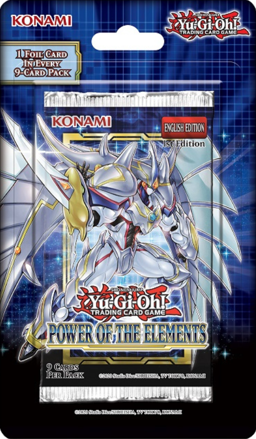 YuGiOh! TCG: Power of the Elements (1st Edition) Blister Pack