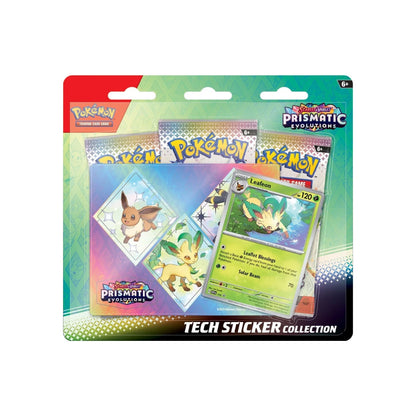 2025 Pokemon TCG: Scarlet & Violet — Prismatic Evolution Tech Sticker Collection (Leafeon)