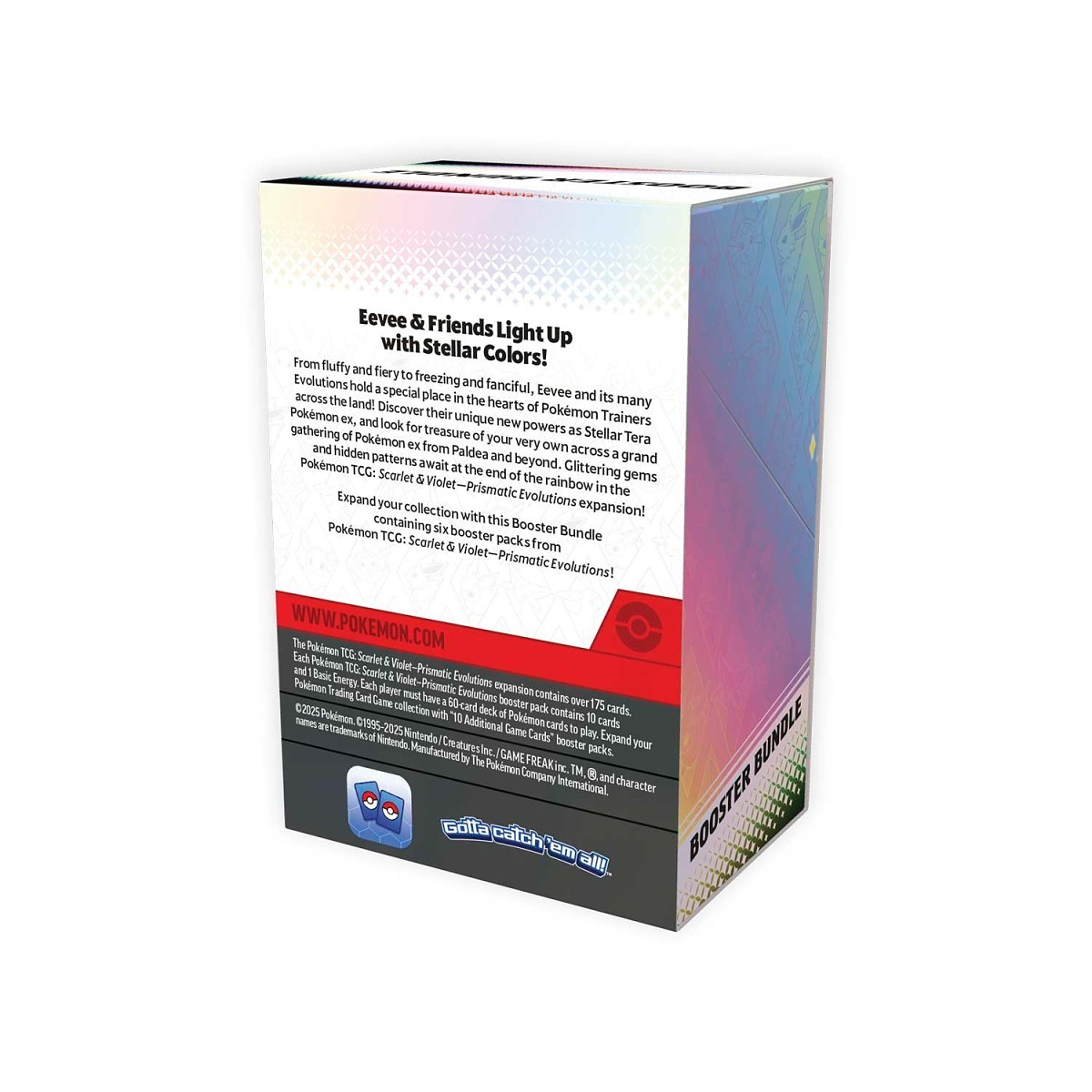 2025 Pokémon TCG: Scarlet & Violet—Prismatic Evolutions Booster Bundle