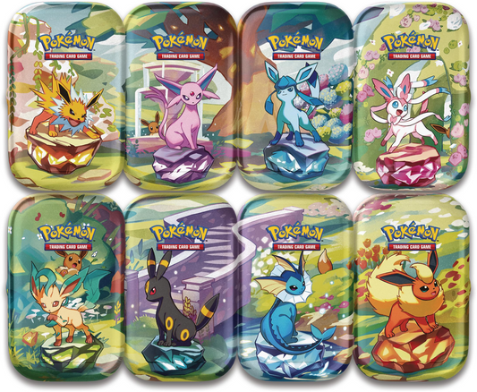 2025 Pokémon TCG: Scarlet & Violet—Prismatic Evolutions Mini Tin