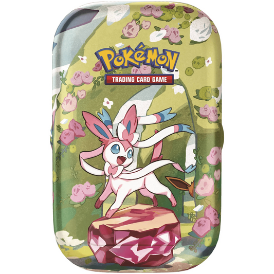 2025 Pokémon TCG: Scarlet & Violet Prismatic Evolutions (Sylveon) Mini Tin